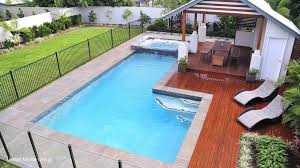Should We Do A Geo L Shape Pool Outdoor Pool Area Pool Landscaping Pool Houses