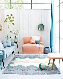 Modern Pastel Style Home Decor Home Living Room Pastel Interior Pastel colors via maison & demeure