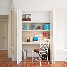 It holds a bunch of old stuff i don't need anymore, and i feel like i could use the space better by turning it into an office. Turn A Closet Into An Office Nook This Old House