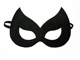 Catwoman Mask Template Filz Maske Faschingsmasken Basteln Catwoman Kostum