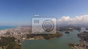Christianity is the largest religion in brazil, with catholics having the most adherents. Luftaufnahme Von Vitoria Stadt In Espirito Santo Brasilien Leinwandbilder Bilder Vitoria Heilig Kloster Myloview De