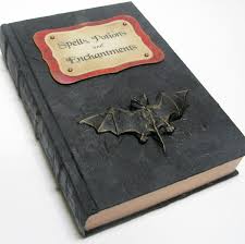 A Book Of Dark Spells Cheap Halloween Diy Halloween Spell Book Halloween Books