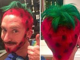 La Coupe Fraise Planet Cheveux Droles Coiffures Droles Coupe De Cheveux