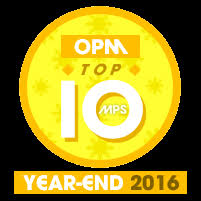 Opm Top 10 Mps Year End 2016 Most Played Songs