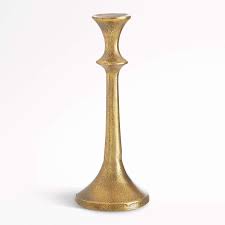 Candle holders & accessories └ home décor └ home & garden all categories food & drinks antiques art baby books, magazines business. Emmett Antique Brass Taper Candle Holder 9 25 Reviews Crate And Barrel