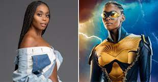 Welcome back to the hollywood reporter. Black Lightning Star Nafessa Williams Talks Why Representation Matters And Bringing Thunder To Life Teen Vogue