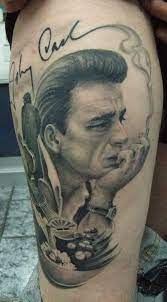 Få de seneste nyheder og bedste historier. Home Tattoo Spirit Johnny Cash Tattoo Vorlagen Tattoos