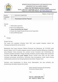 Maybe you would like to learn more about one of these? Akibat Covid 19 Fapertahut Tiadakan Ujian Proposal Mahasiswa Karakter Unsulbar