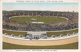 The yale bowl is a college football stadium in the northeast united states, located in new haven, connecticut, on the border of west haven, about 1½ miles (2½ km). Us States Cities Towns Postcards Yale Bowl Yale University New Haven Connecticut Postcard Football Stadium Ct