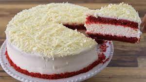 Berminat untuk order kek kitkat. Red Velvet Cheesecake Cake Recipe Youtube