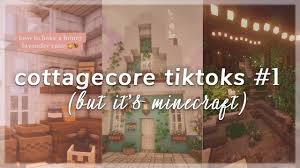 20 cottagecore minecraft houses ideas in 2020. Cottagecore Tiktoks 1 But It S Minecraft Youtube