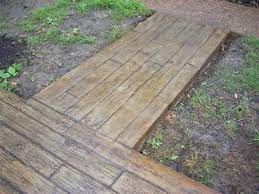 Your stamped concrete stock images are ready. Walttools Weatherwood Plank Concrete Stamp Set 11 Pc