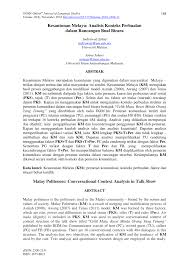 Pdf Kesantunan Melayu Analisis Konteks Perbualan Dalam Rancangan Bual Bicara Malay Politeness Conversational Context Analysis In Talk Show
