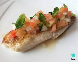 Tilapia Grelhada Com Vinagrete De Legumes 15 Minutos