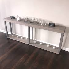 Excited To Share This Item From My Etsy Shop Custom Console Table 36 84 Long With Solid Ba Custom Console Table Custom Consoles Console And Sofa Tables