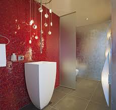 Having a colored theme to your bathroom can be a unique way to reflect your boldest interior tastes and choices. 21 Sensational Bathrooms With The Ravishing Flair Of Red