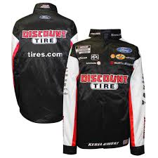 Miller lite, which has sponsored drivers at team penske since 1991, starting with rusty wallace, announced it would remain a primary sponsor for brad keselowski but reduce the number of races it will be on the keselowski, the 2012 nascar cup champion, is third in the cup standings this year. Mens Black Brad Keselowski Discount Tire Full Snap Pit Jacket
