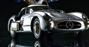 M 088 Mercedes Benz 300 Slr Uhlenhaut Coupe Bleu Mercedes Benz 300 Mercedes Benz Benz