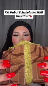 Gekaufte Dubai Schokolade Test