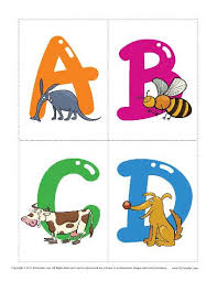 animal alphabet flashcards vocabulary worksheets