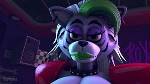Five Nights At Freddys Roxanne Wolf (fnaf) Angry Face 3d - Lewd.ninja