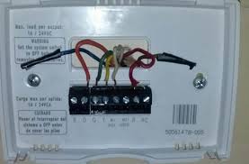 The 18 refers to the gauge and the 5 refers to how many individual wires are hi, i have a honeywell my wire colors are blue, red, green, brown and black. Make My Wife Happy Thermostat Wiring Question Doityourself Com Community Forums