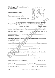 Enjoy the story of the princess and the pea with your beginning reader. The Princess And The Pea With Questions Esl Worksheet By Chipichop