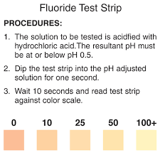 Fluoride Test Strip Precision Laboratories