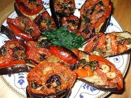 Lamelles D Aubergines Au Four Recette Aubergines Farcies Recettes De Cuisine Recette Aubergine Farcie
