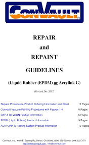 Repair And Repaint Guidelines Pdf