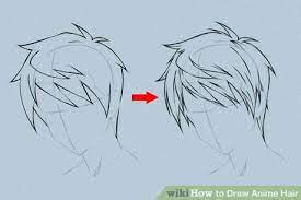 How To Draw Anime Hair How To Draw Anime Hair Anime Hair Manga Drawing