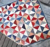 Hour Glass Block tutorial - Diary of a Quilter - a quilt blog
