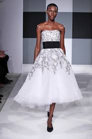 Fashion portal contents/culture and the arts portal. Trend Report Black And White Wedding Gowns