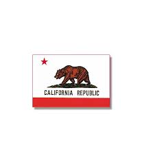 On june 14, 1846, a small band of settlers marched on the mexican garrison this uprising became known as the bear flag revolt after the hastily designed flag depicting a grizzly bear and a five pointed star over a red bar and the words california republic. California State Flag