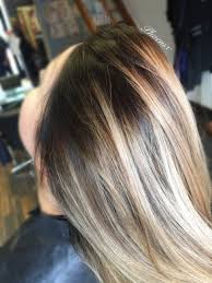 Colour Melt Root Stretch Transformation Hair Make Over Color Melting Hair Beauty Hair
