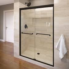 We've covered the most common types of frameless glass shower doors we install in homes like yours throughout the greater santa fe, nm area. Basco Infinity 43 W X 70 H Bypass Semi Frameless Shower Door Wayfair