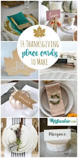 Your guests will also feel special having their own place card holders. 14 Thanksgiving Easy Place Cards To Make Tip Junkie