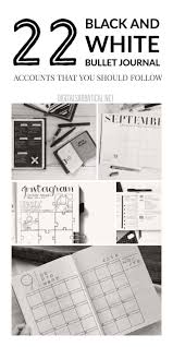 Aesthetic Black And White Bullet Journal Beautiful Black And White Bullet Journal Layouts Rediscover Analog Bullet Journal Bullet Journal Work Bullet Journal Layout