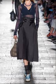 Rent High Waisted Denim Midi Skirt Bottega Veneta Hurr