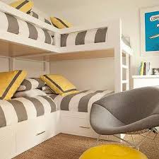 L Shaped Bunk Beds Design Ideas