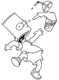 Assim você poderá criar artes com lápis de cores. Desenhos Dos Simpsons Para Colorir Como Fazer Em Casa