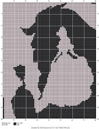 Beauty And The Beast Chart Created By Emmalou71 Disney Cross Stitch Graph Crochet Pixel Crochet