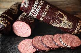 Lean pork casing summer sausage seasoning, to tasteinstructionsgrind meat through 3/8 plate. Smoked Venison Summer Sausage