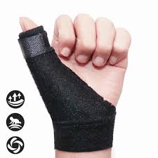 This article looks at the symptoms, the differences between a sprain and a break, and some treatments. Thumb Splint Brace Perforated Finger Brace With Metal Support Spica Thumb Support To Stabilize Broken Finger Joint Relieve Pain Walmart Canada