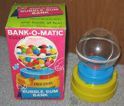 Suchen sie targo bank online banking? Vintage Bank O Matic Bubble Gum Bank In Box 1968 Vintage Candy Bubble Gum Old Toys