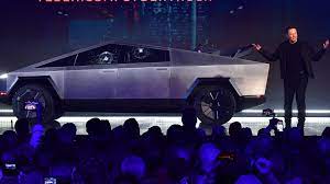 Musk teased a new feature over the weekend that appears to enable teslas to communicate with pedestrians. Tesla Cybertruck Elon Musk S New Vehicle Smashed During Demo Bbc News
