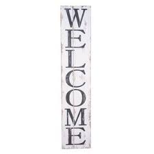 Gracie Oaks Holmestrand In A Word Welcome Wall Decor Wall Signs Wooden Welcome Signs Shabby Chic Colors