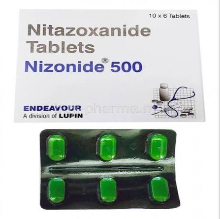 Nitazoxanide 500mg Tablet
