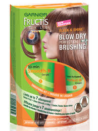 Now, however, even my stylist comments on how long, silky and strong my hair is becoming. Beauty Review Garnier Fructis Sleek And Shine Blow Dry Perfection Smoothing Kit 29secrets