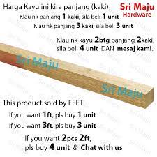 Guys jangan lupa subscribe , like & komen video ini untuk menyertai giveaway rm 50. Maju Ft 2 X 2 Furniture Wood Finger Joint Batang Kayu Perabot 43mm X 43mm 2x2 Shopee Malaysia